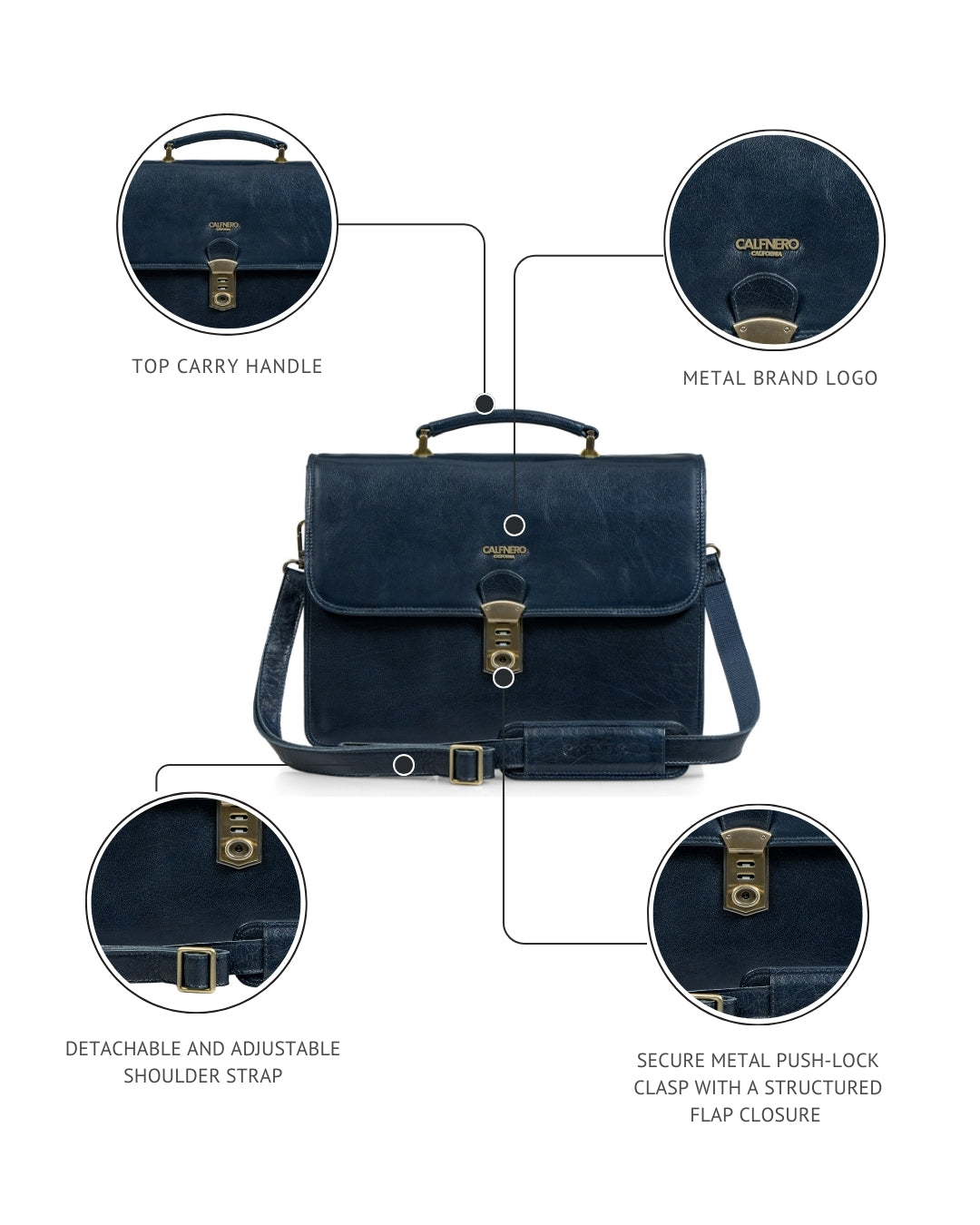 RIVERTON Men's Messenger Bag