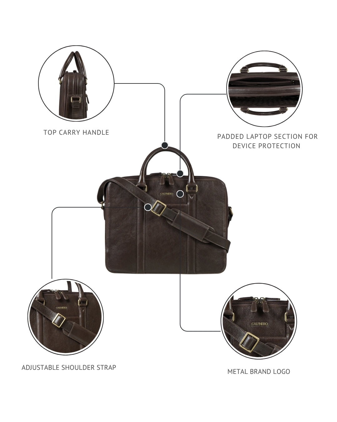 The Chancellor Men's Messenger Bag
