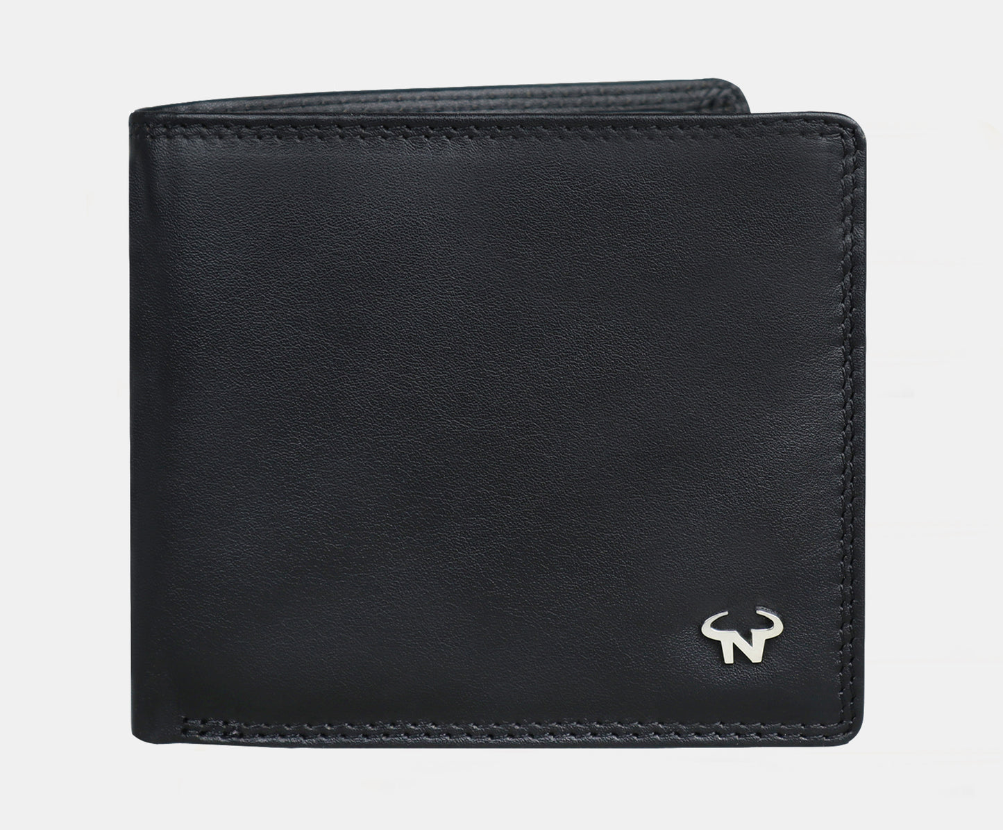 Calfnero Genuine Leather Men's Wallet (927-Black)