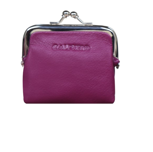 "Minnie" Women's Coin Case BRINJAL