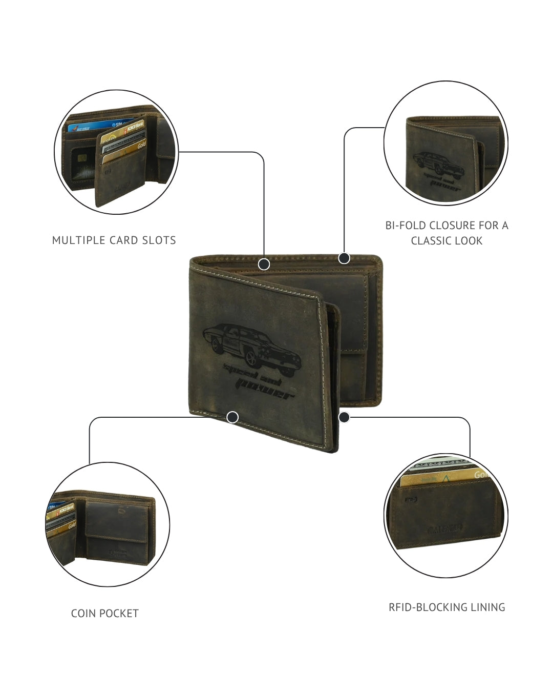 RetroRun Men's Wallet