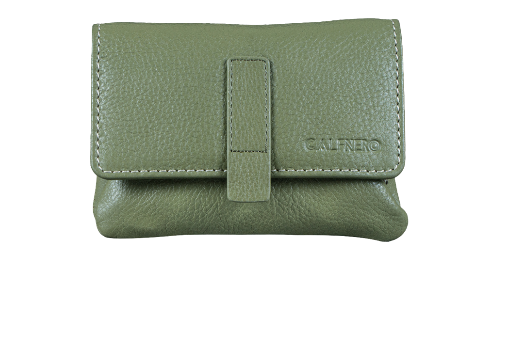 "Lumo" Women's Wallet Dark Green.
