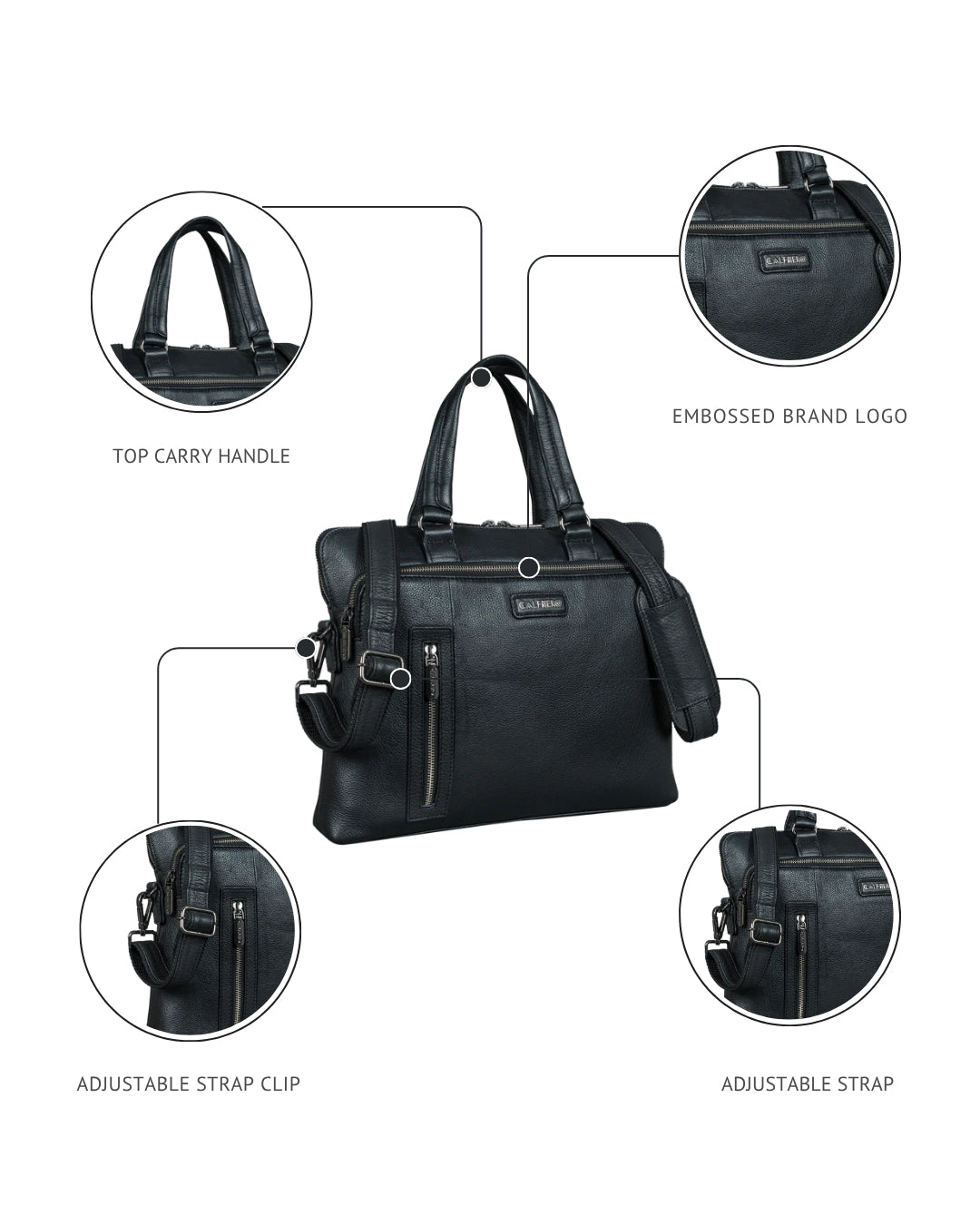 "Drake"Business Laptop Bag for Men Men's Messenger Bag