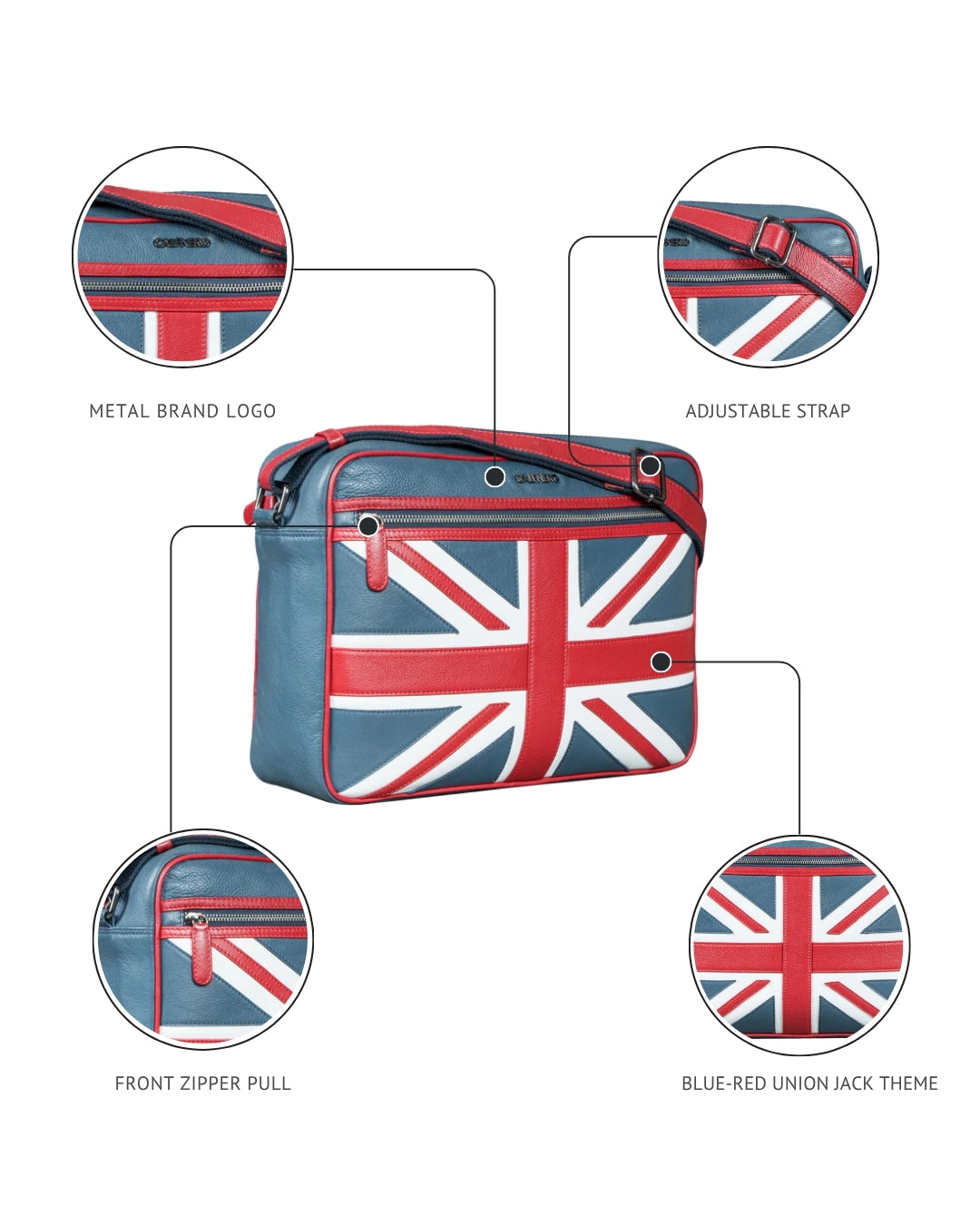 "Harold" Crossbody Bag Men's Cross Body Bag