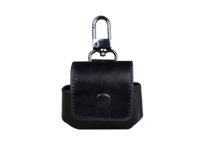 "Ano" – Minimalist Leather Case for AirPods Protection Black