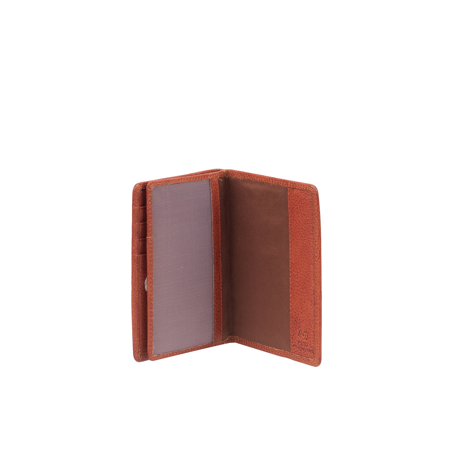 "Trekon" Passport Wallet for Men and Women (510318-Brown)