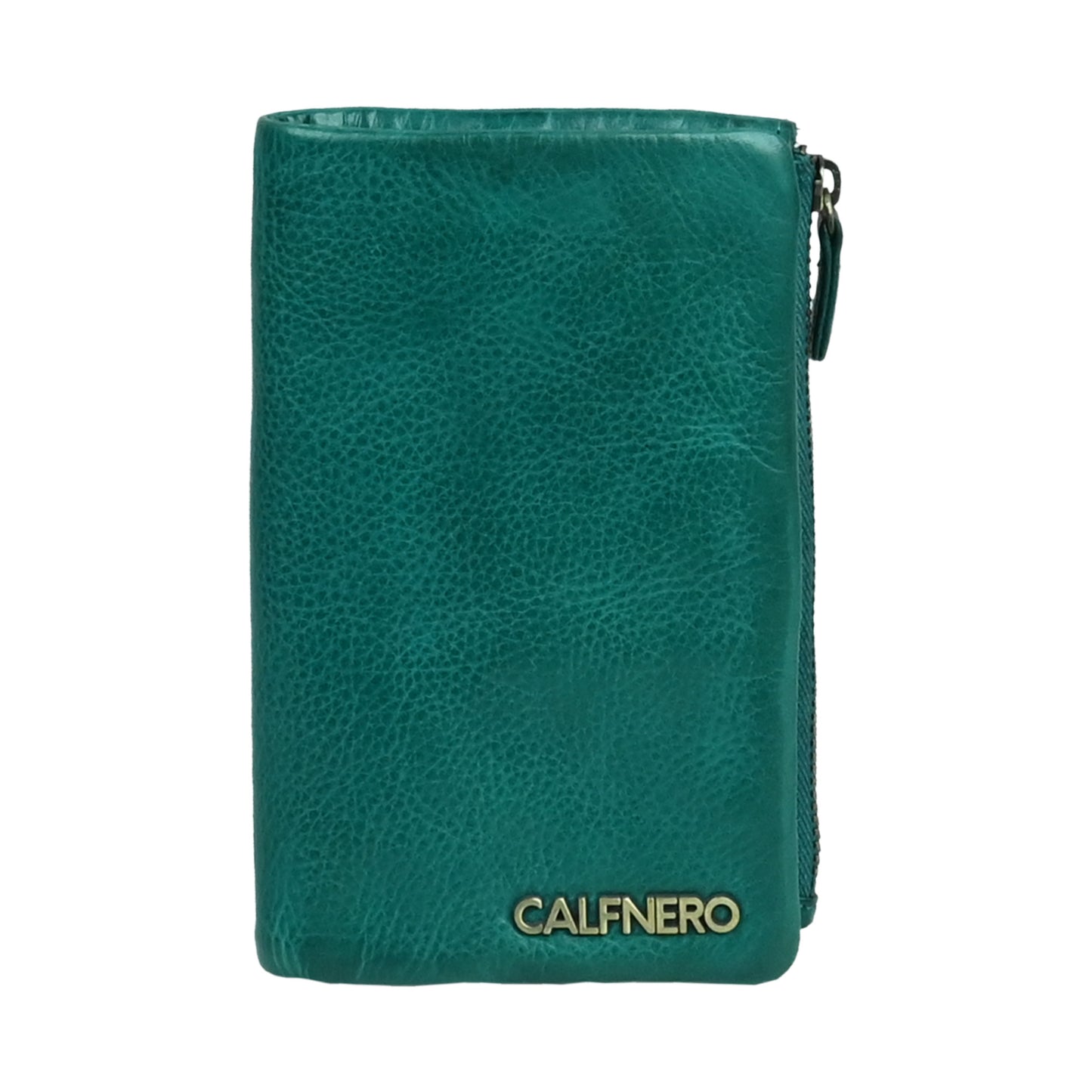 "Zyra"stylish and vibrant teal wallet