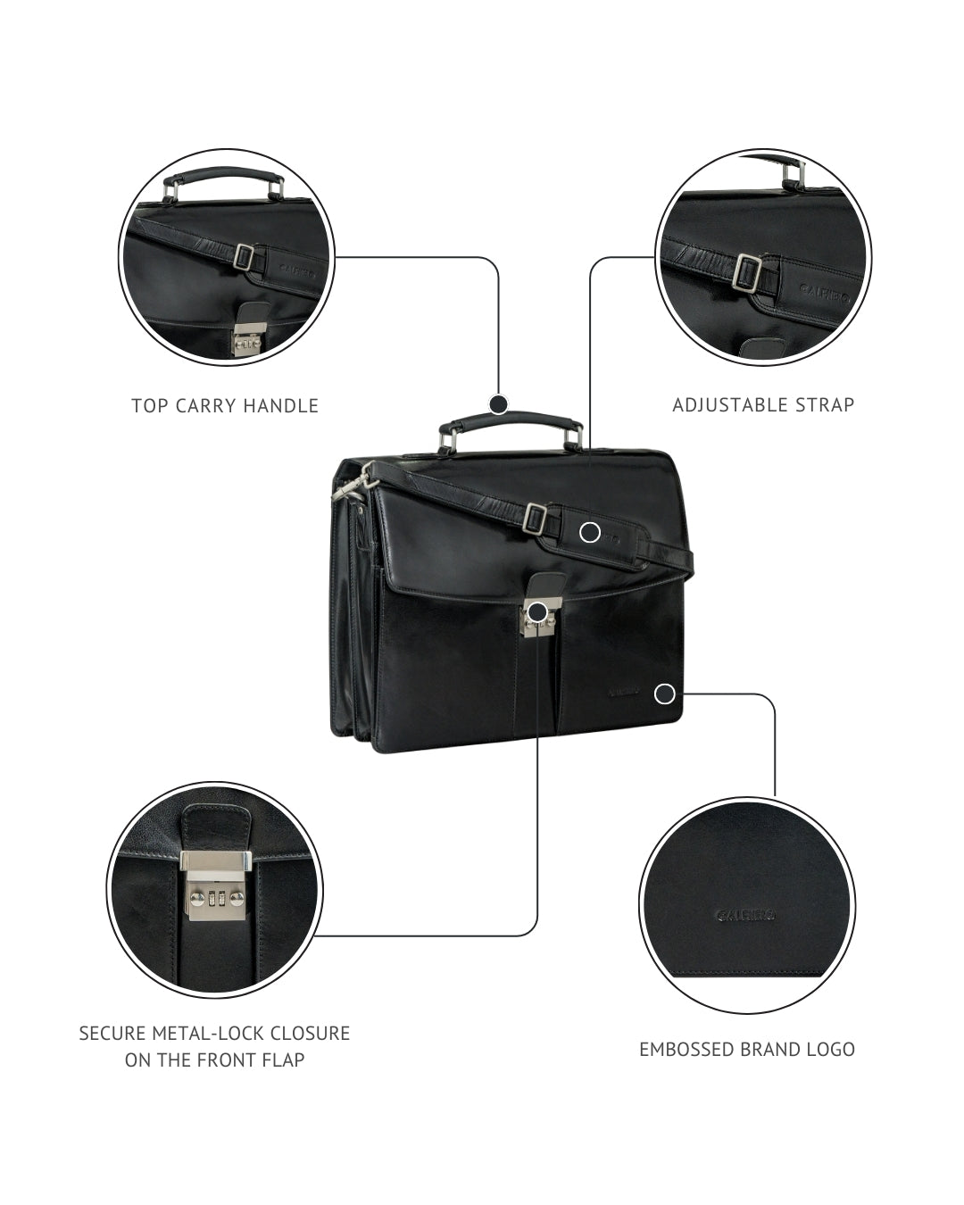 Marcelin Men's Messenger Bag