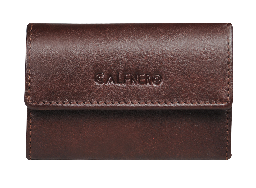 "Savior" Key Case Brown