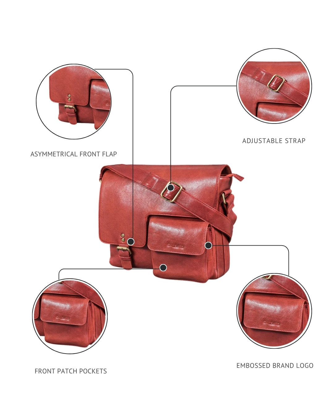 "Kairo" Men's Office bag Men's Messenger Bag