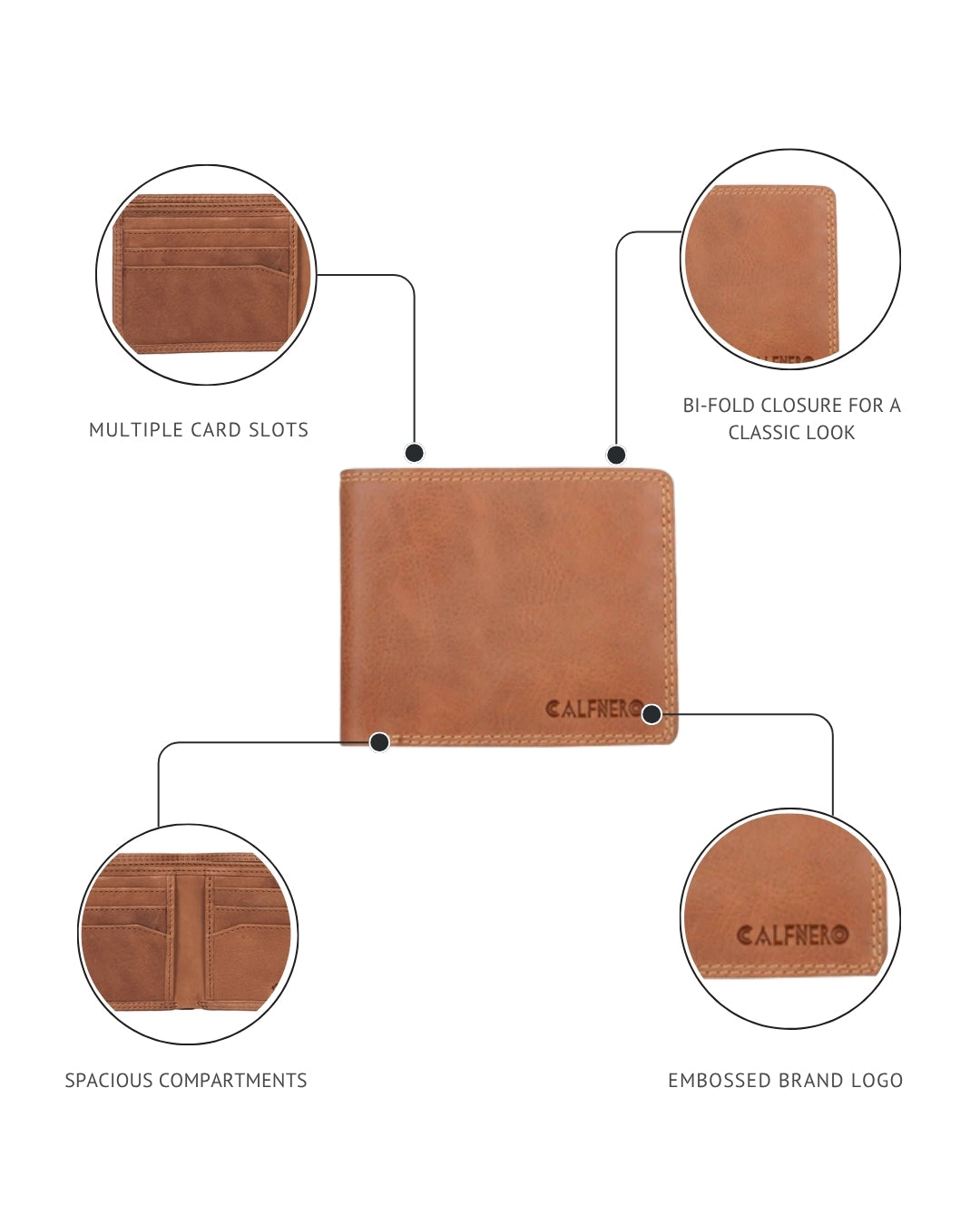 "Cedar' Men's Wallet Men's Wallet