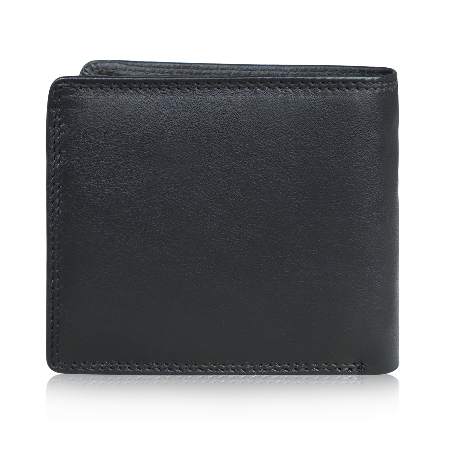 Calfnero Genuine Leather Men's Wallet (927-Black)