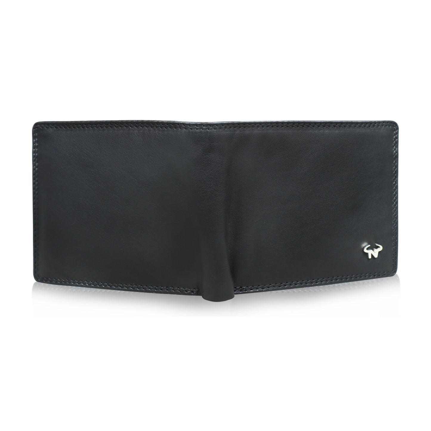 Calfnero Genuine Leather Men's Wallet (927-Black)