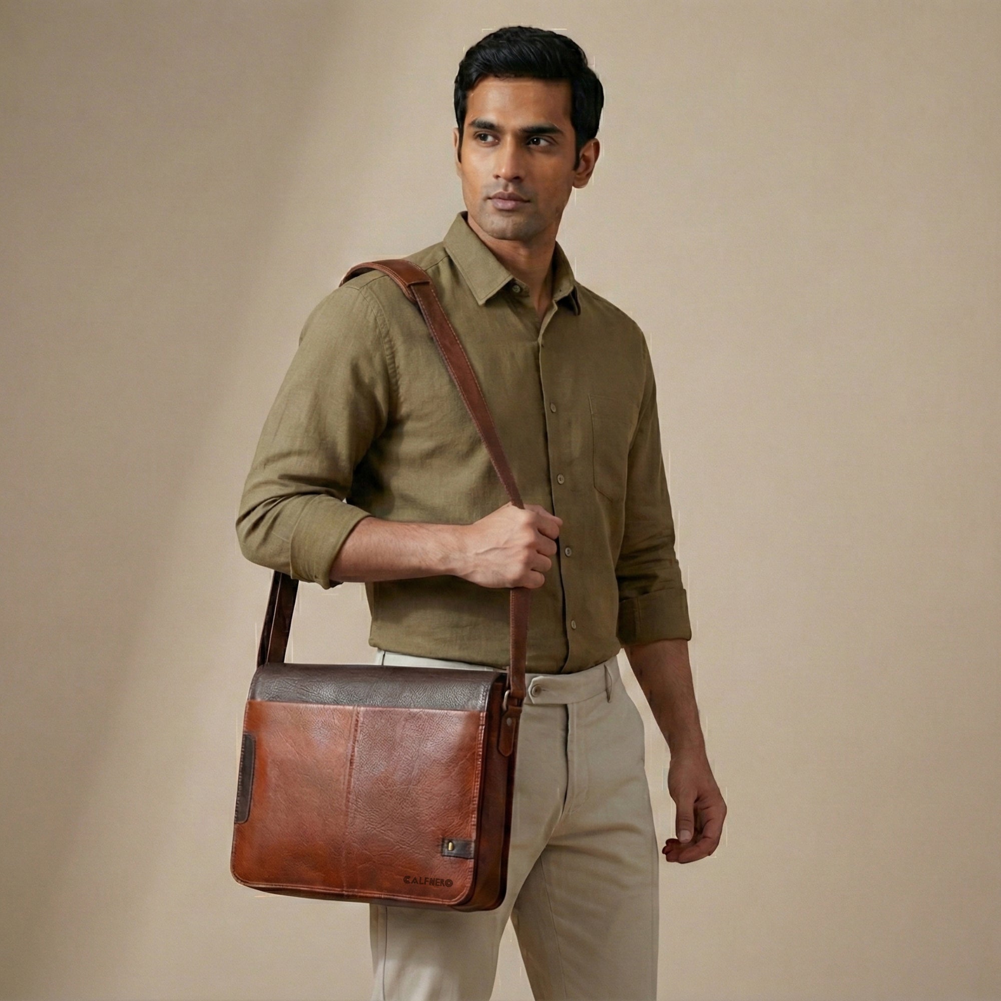 Brett Men's Messenger Bag