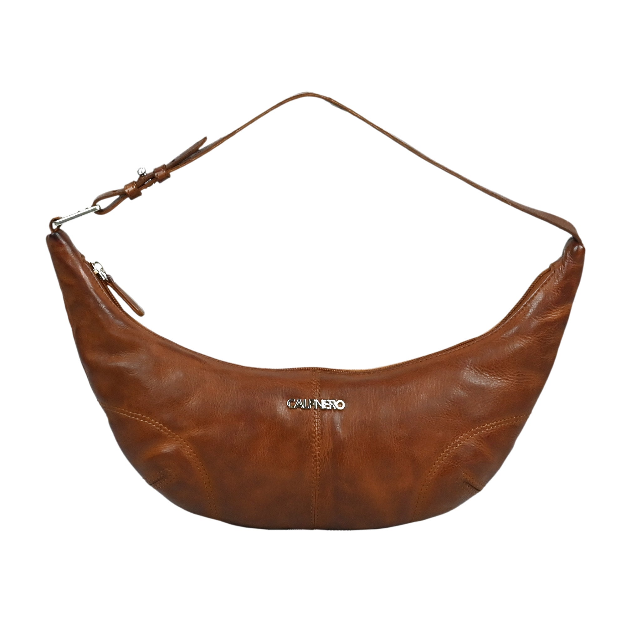 "Demi-Lune"Classic shoulder bag for women