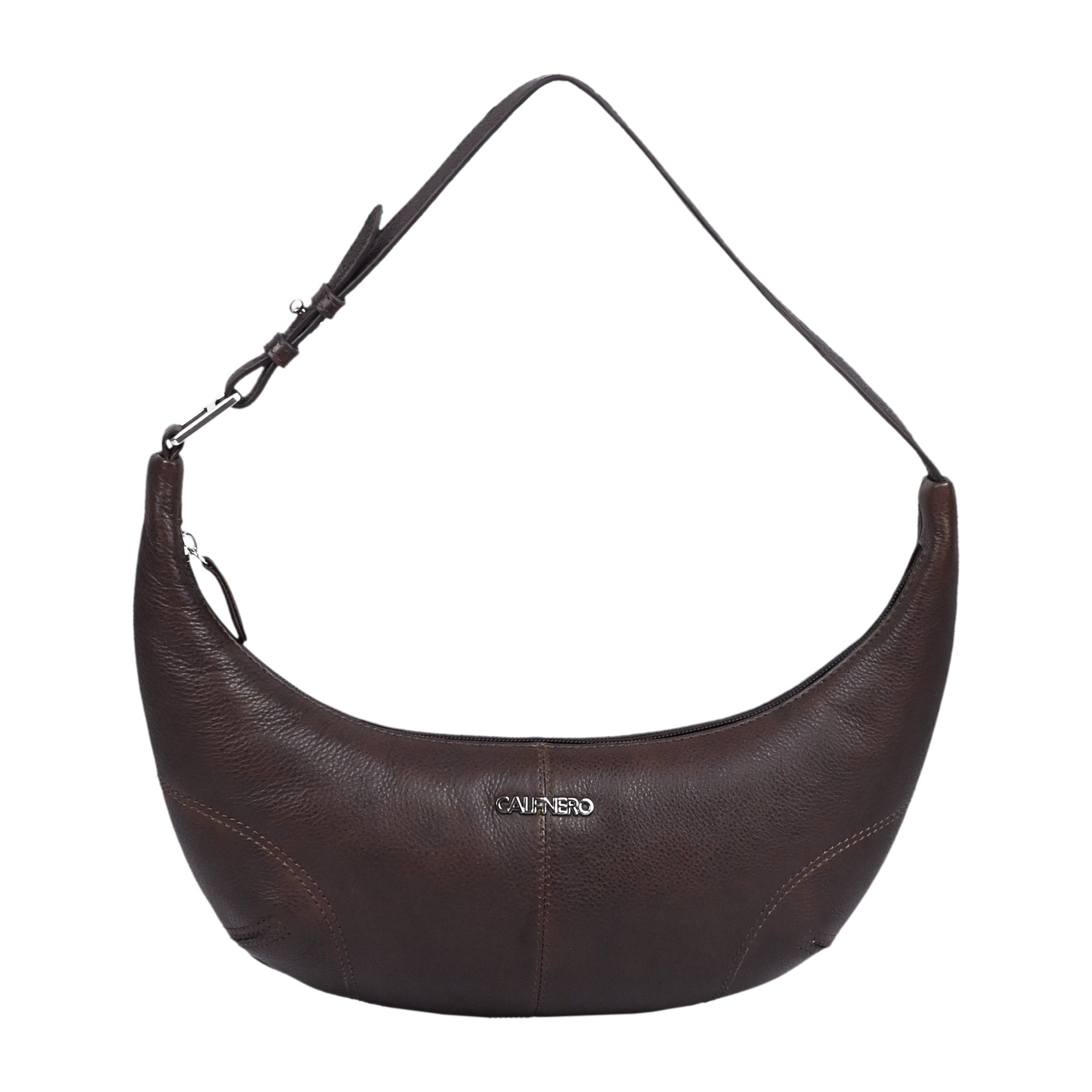 "Demi-Lune"Classic shoulder bag for women