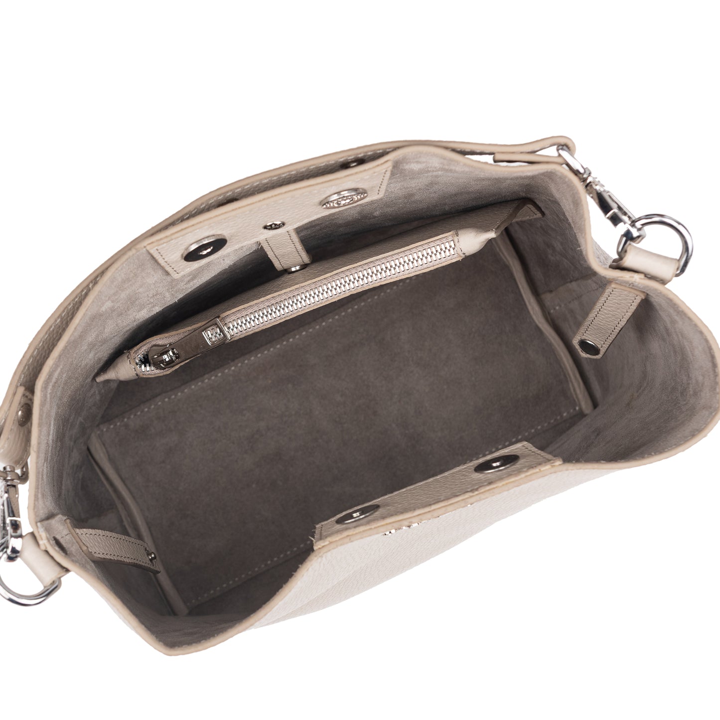 "Pearl"Tote bag– luminous and classic (9951-B-Beige)
