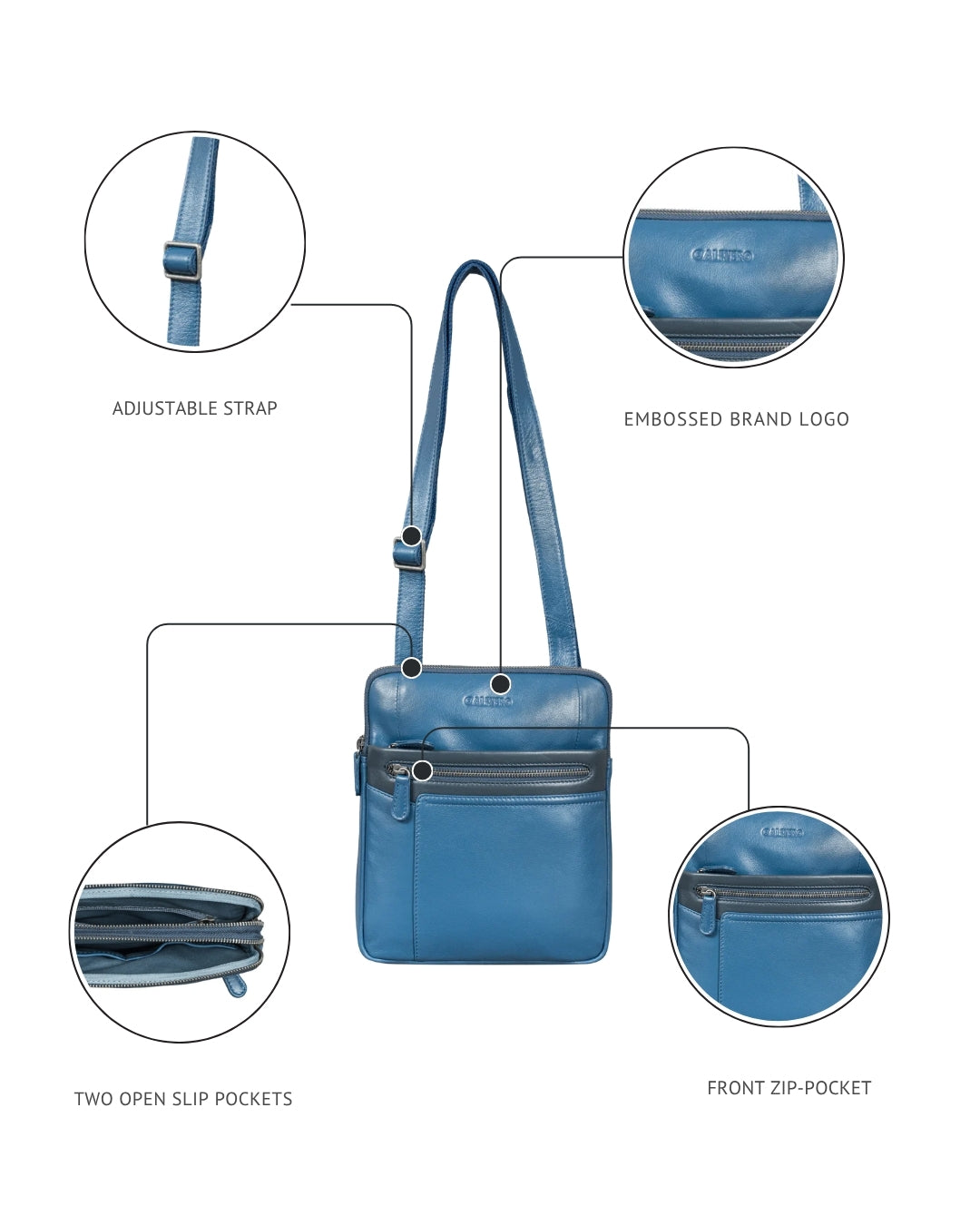 "Cozy" Men's Cross body bag Men's Cross Body Bag