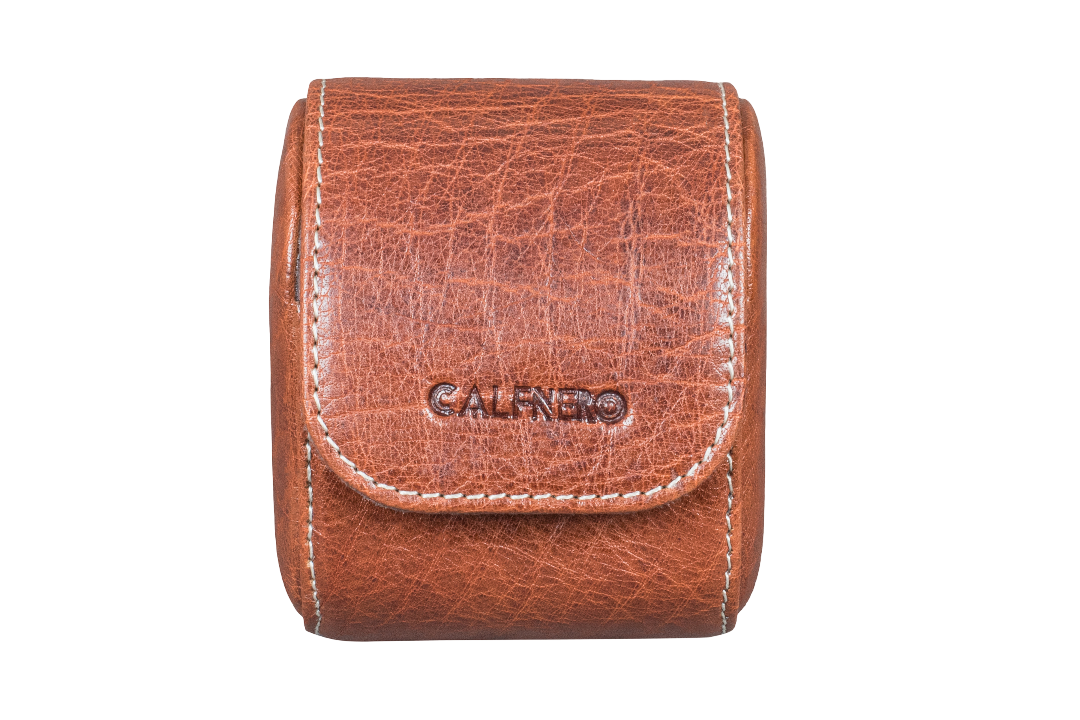 "Tempus" Premium Watch Case Camel