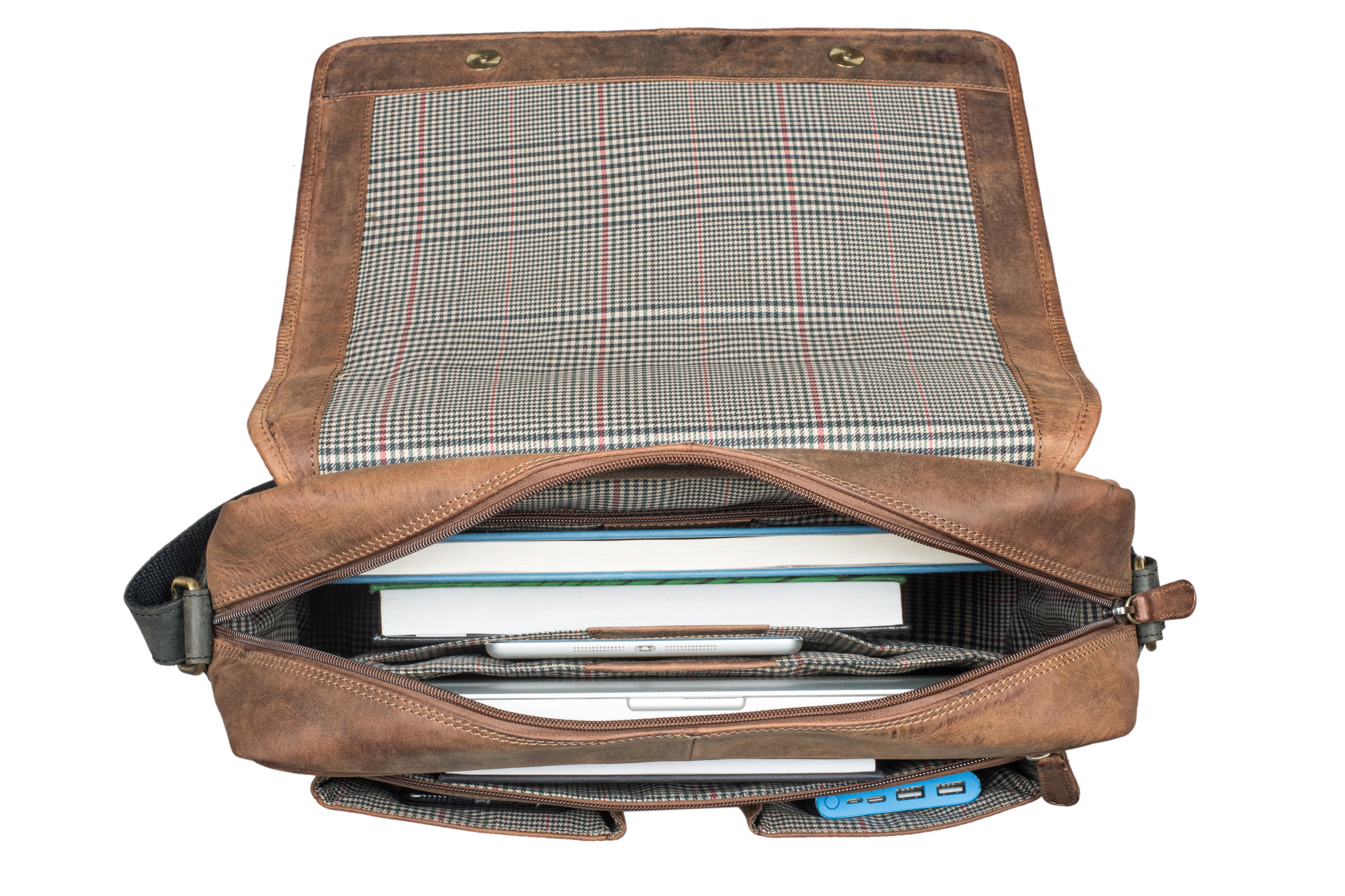"Haven" Men's Messenger/Laptop bag