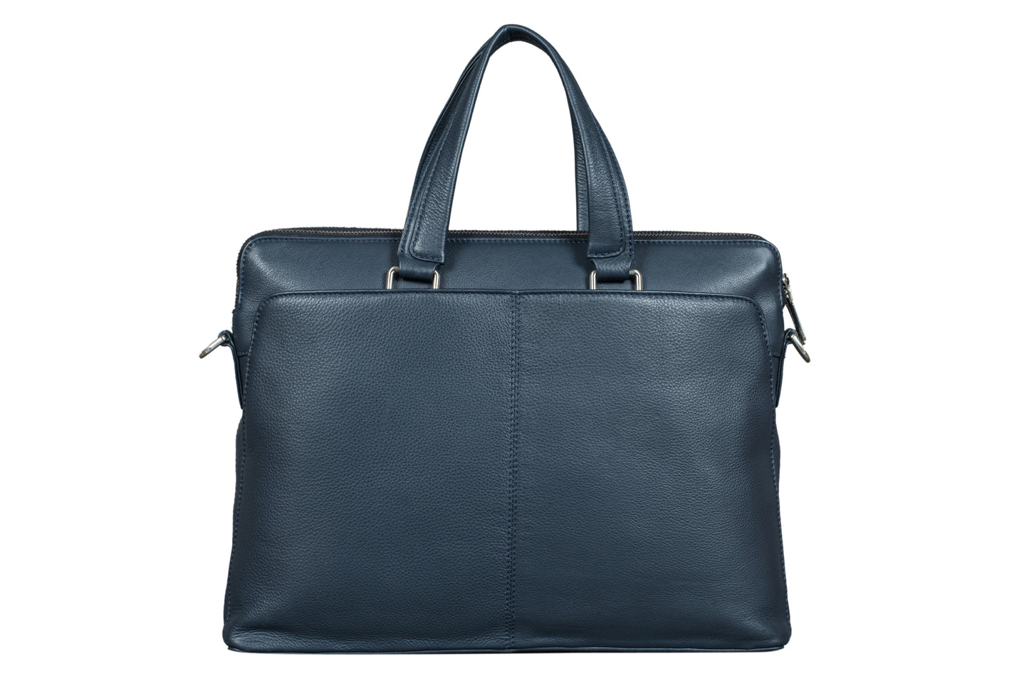 Calfnero Genuine Leather Men's Messenger, Laptop Bag (402665-Dk_Blue)