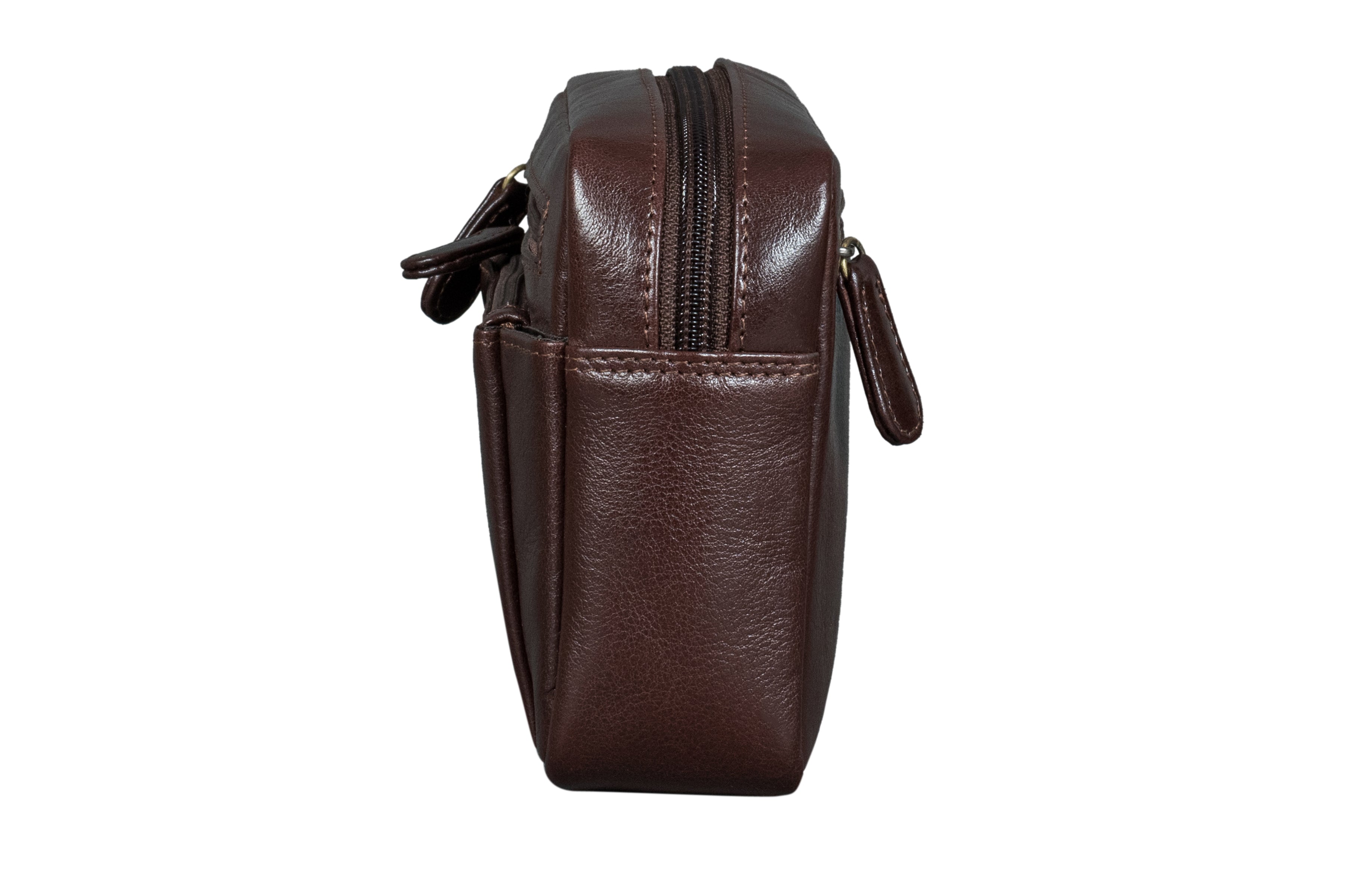 "Titan" Wrist bag for men - VT Leather Vegetable tanned Leather (155-SN)