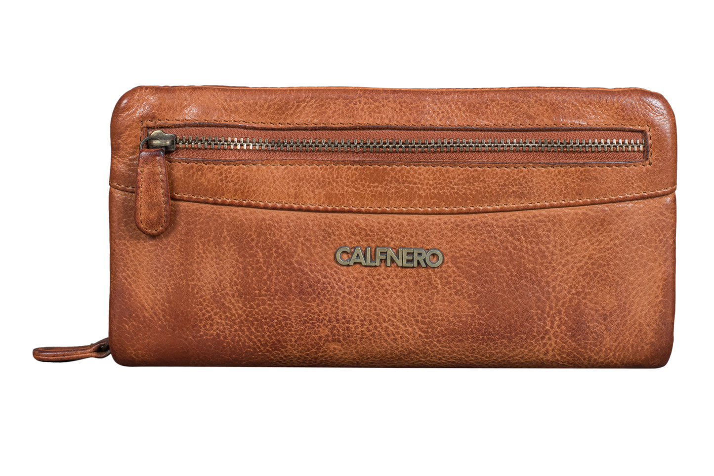 "Rustic" Leather Wallet for Women (WS 532-Brown)