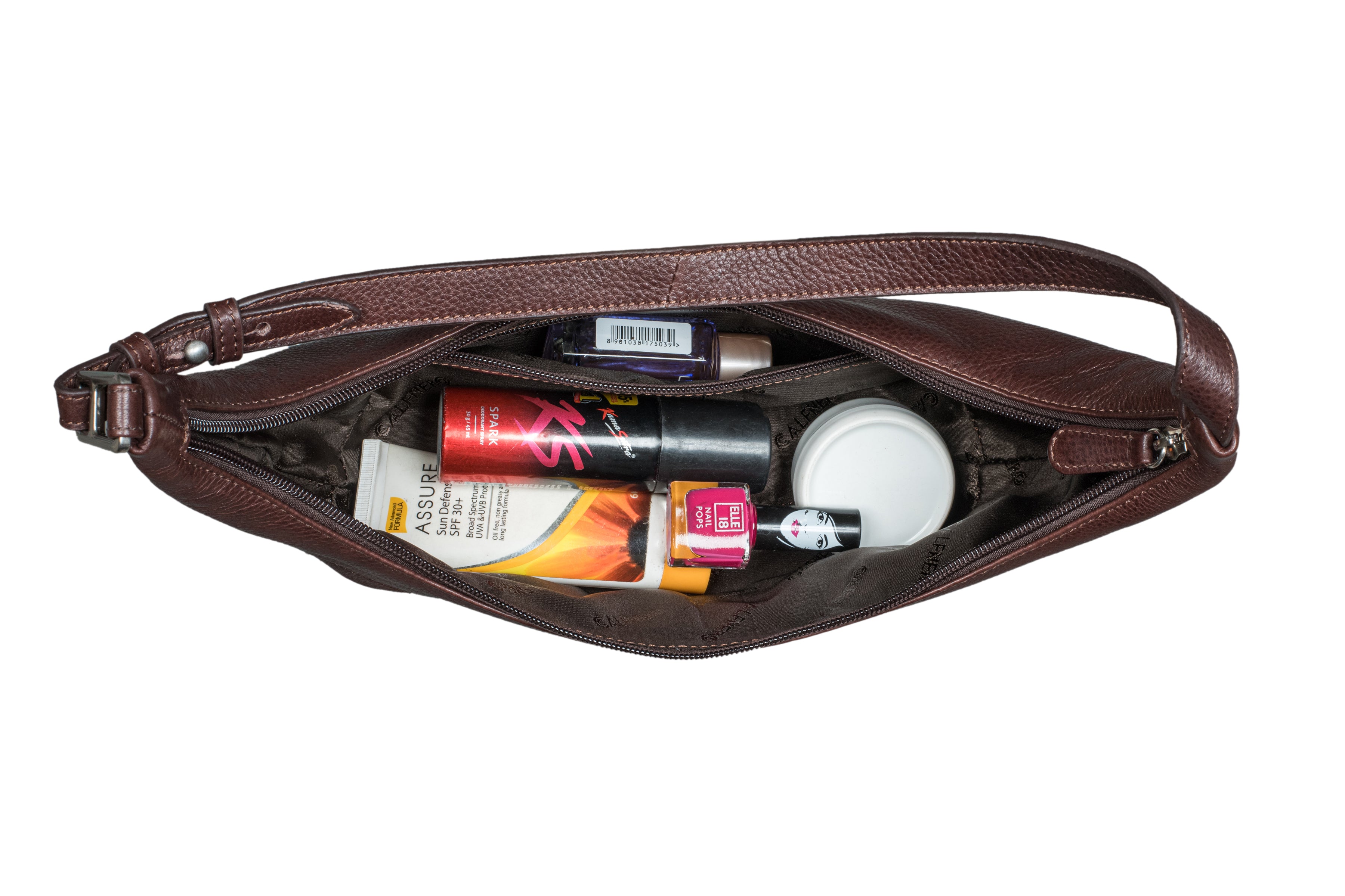 "Demi-Lune"Classic shoulder bag for women