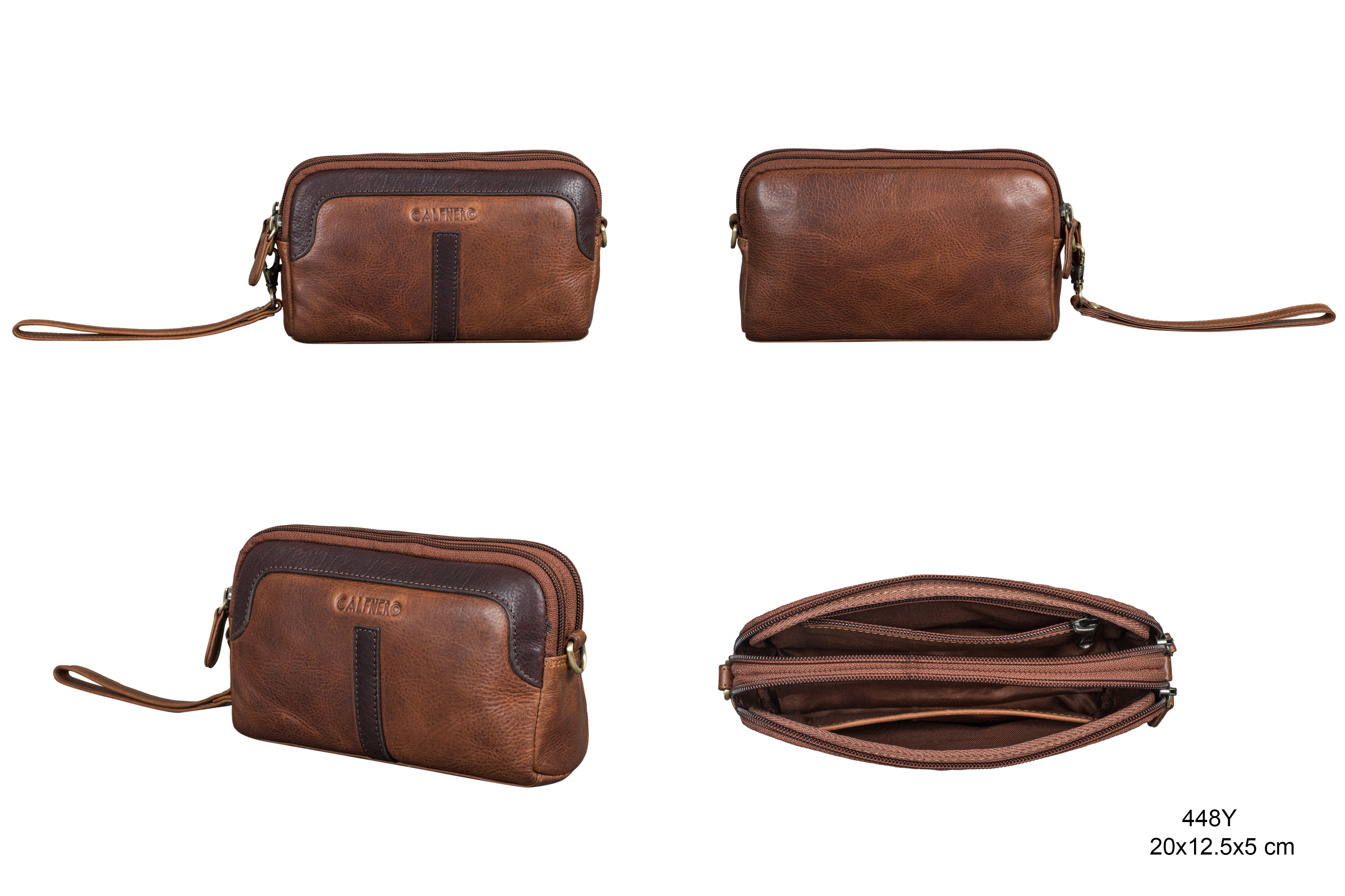 "Henri " Hand Pouch for men