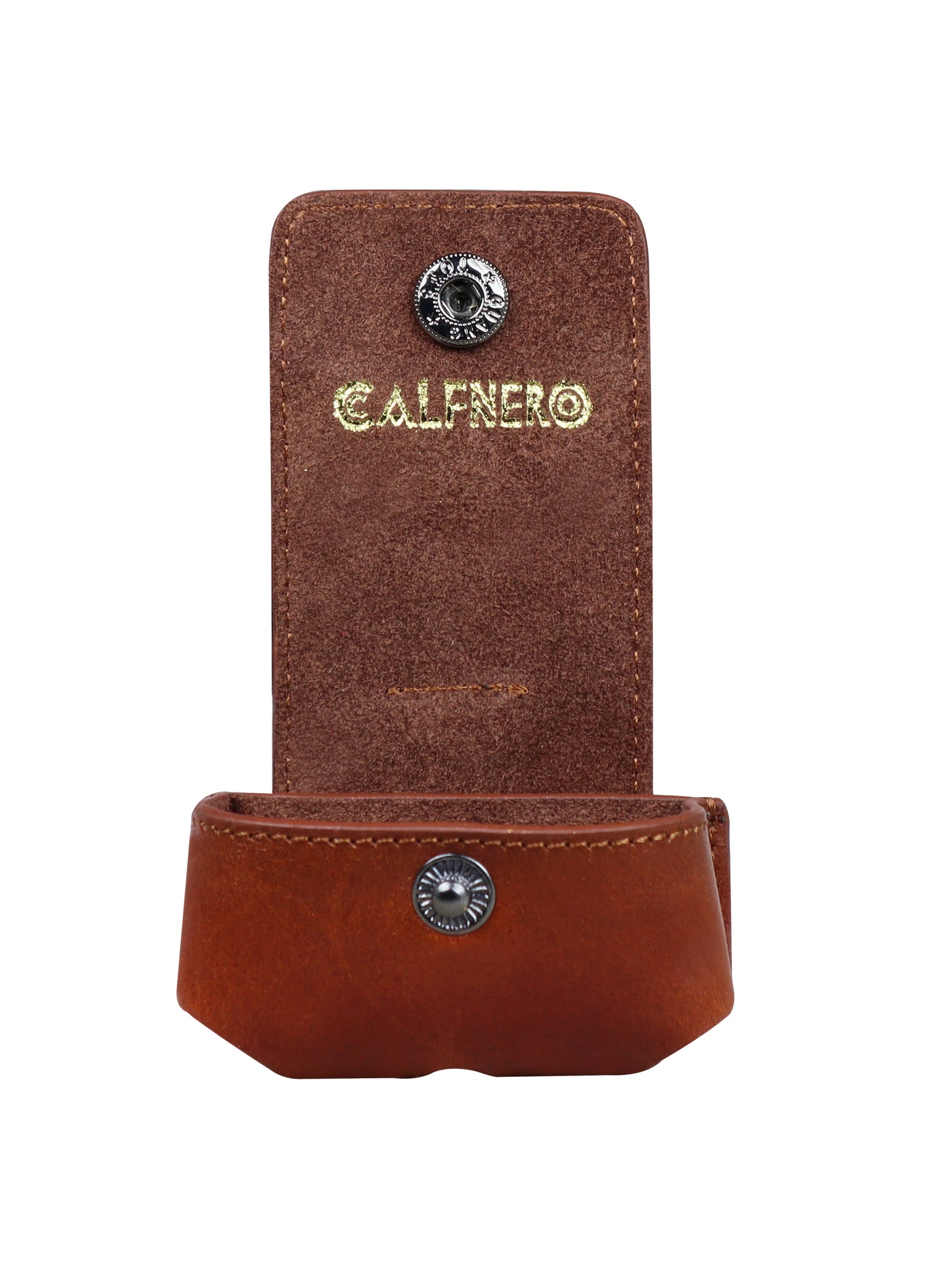 Calfnero Genuine Leather Headphone Cover (BTC-01-Cognac)
