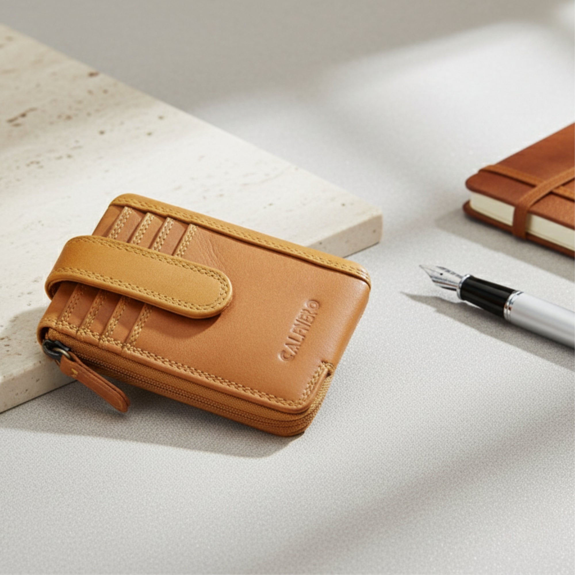 "Zinnia" Card Case wallet Card Case