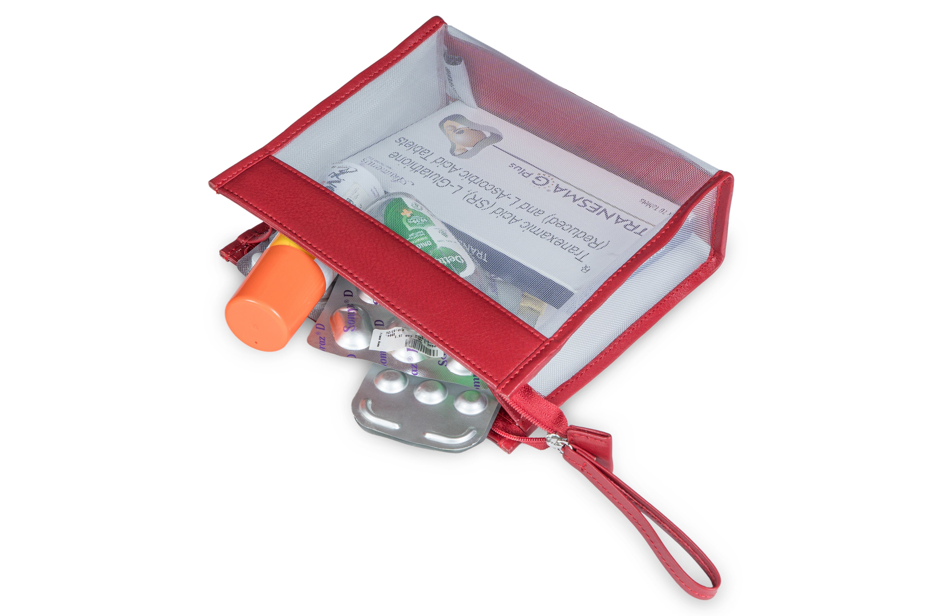 “Glint” Mesh Pouch Bag