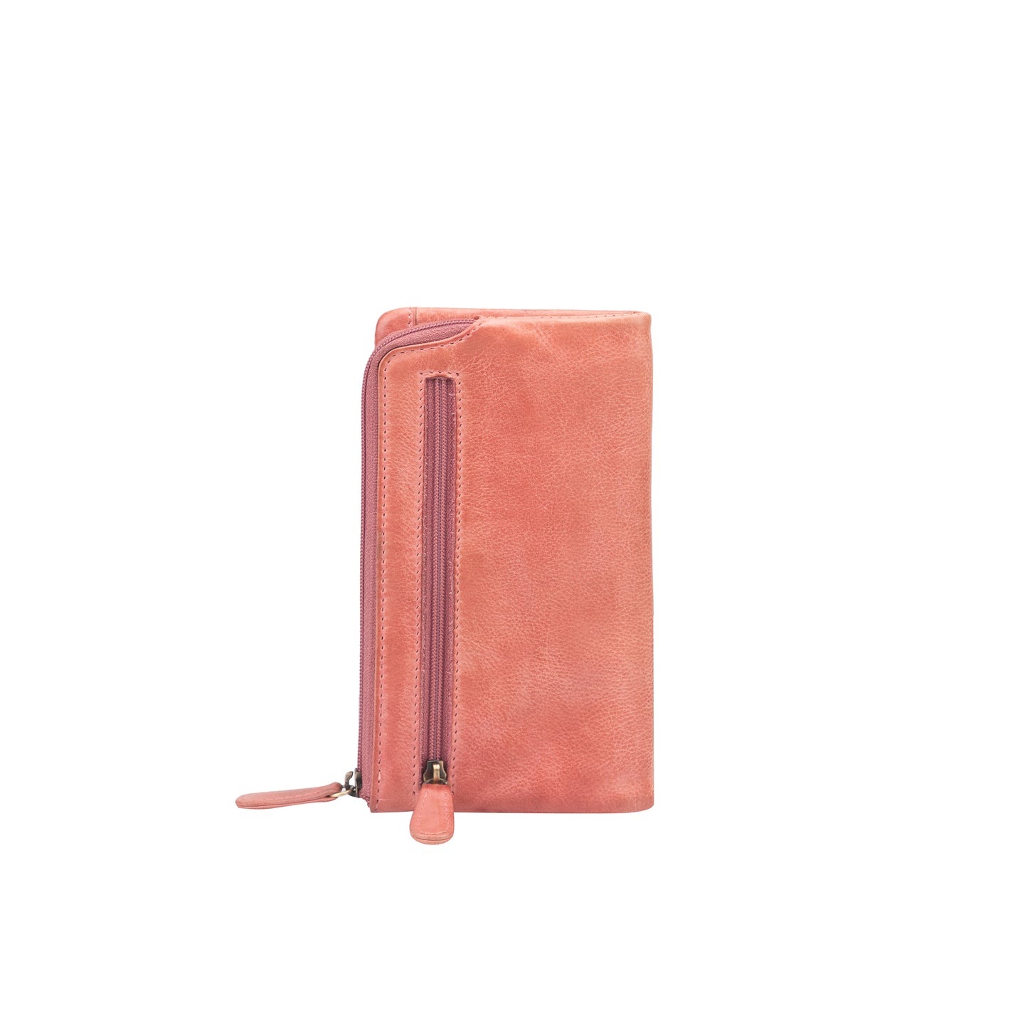 "Blossom" ladies purse - Dip Washed Leather