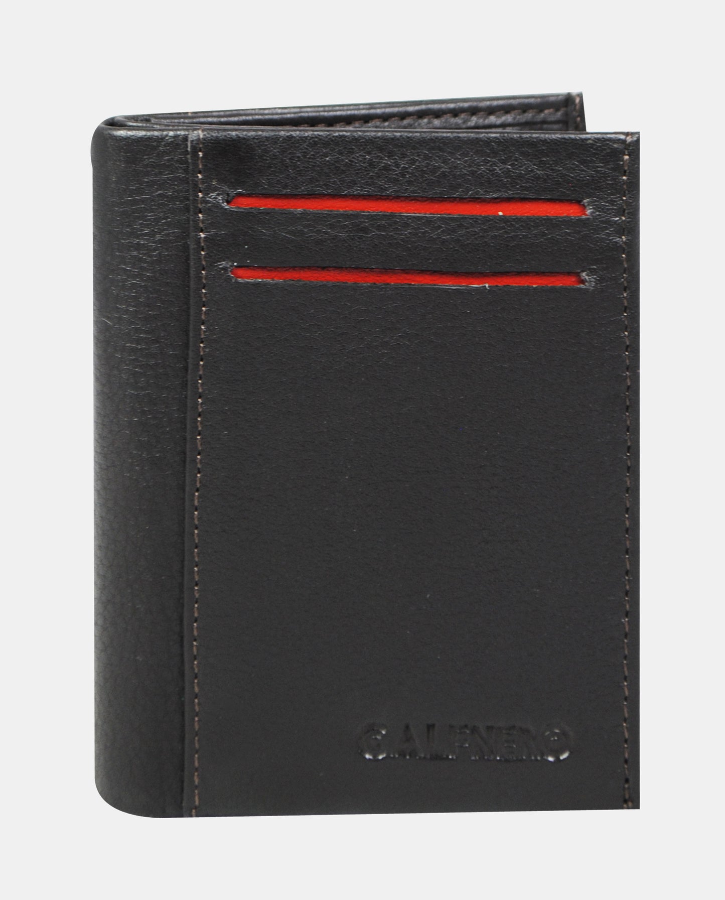 Calfnero Genuine Leather Card Case (S-30-Black)