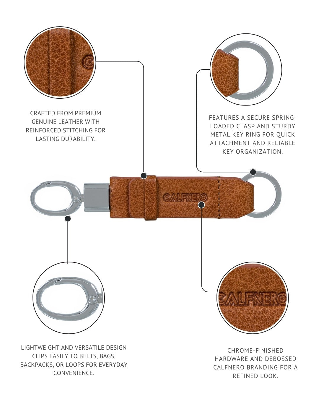 The Kaia Key Ring
