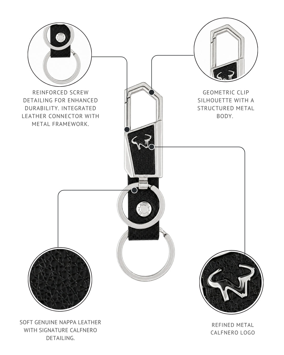 The Cliplet Key Ring