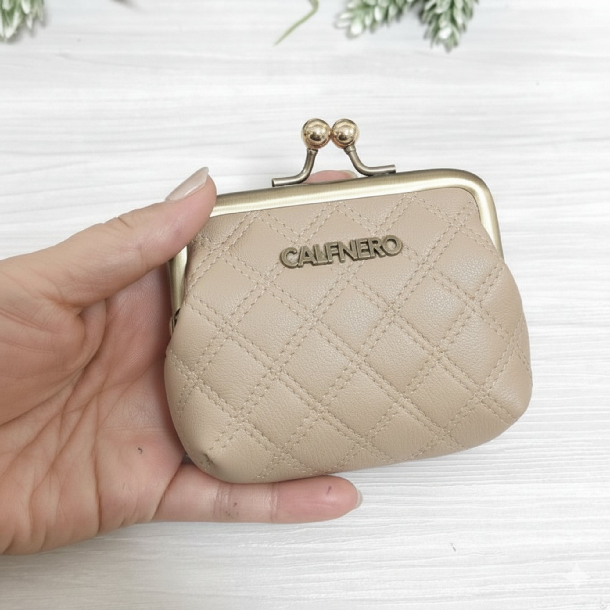 "Noir" Coin Case for women - NAPPA Leather