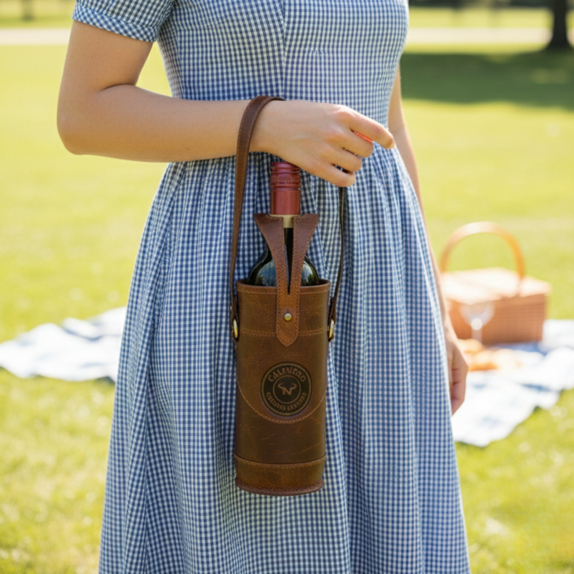 "Trotta " Wine Bottle Carrier