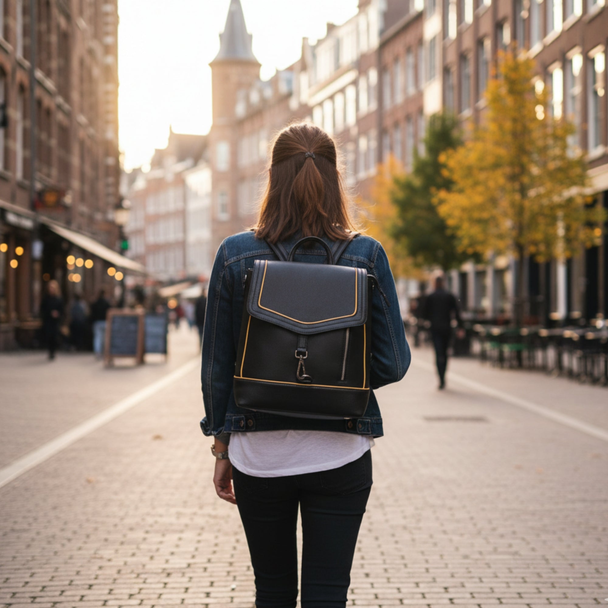 "Ruby" Leather Backpack