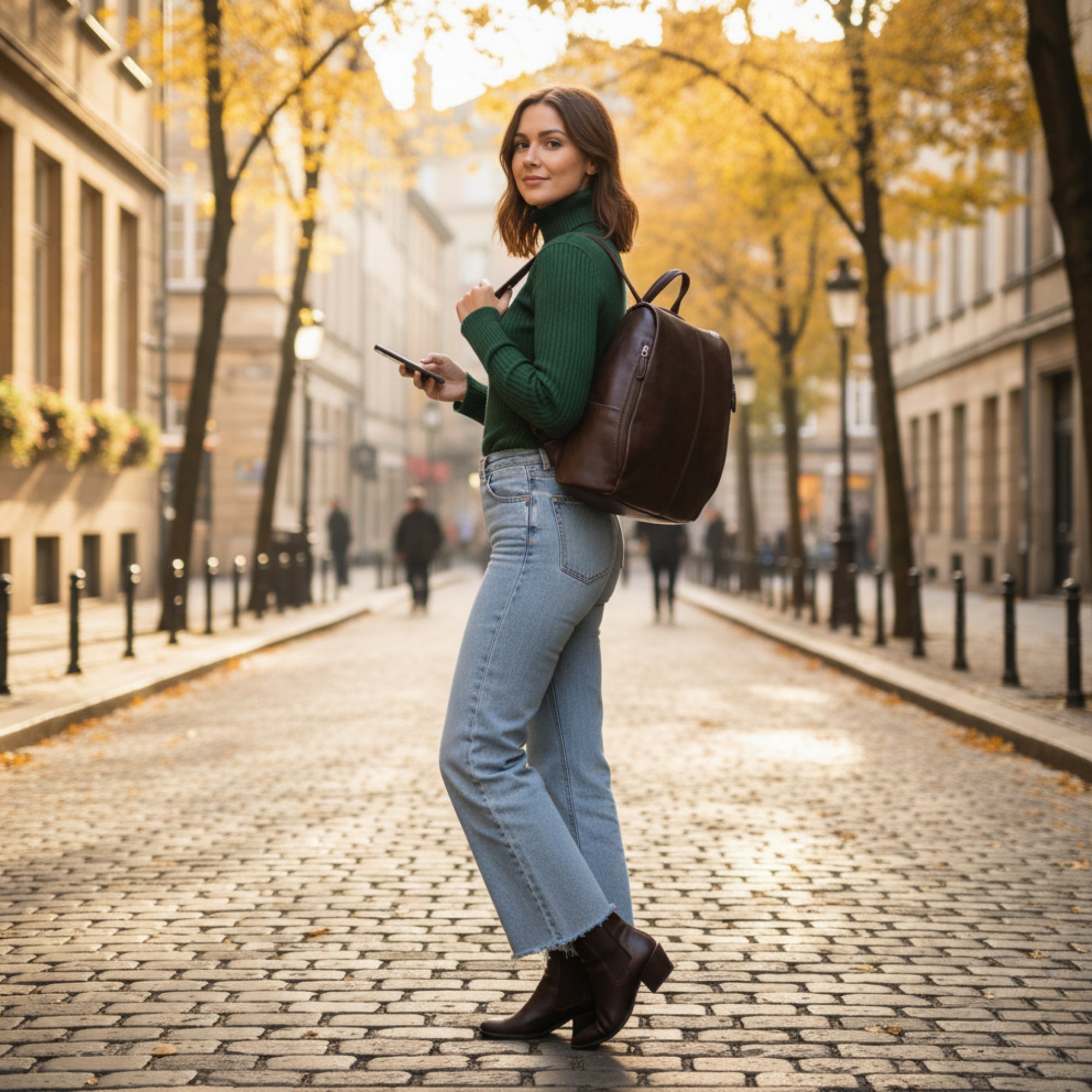 "Arielle" 2-in-1 Women's Backpack and Sling Bag Women's Backpack