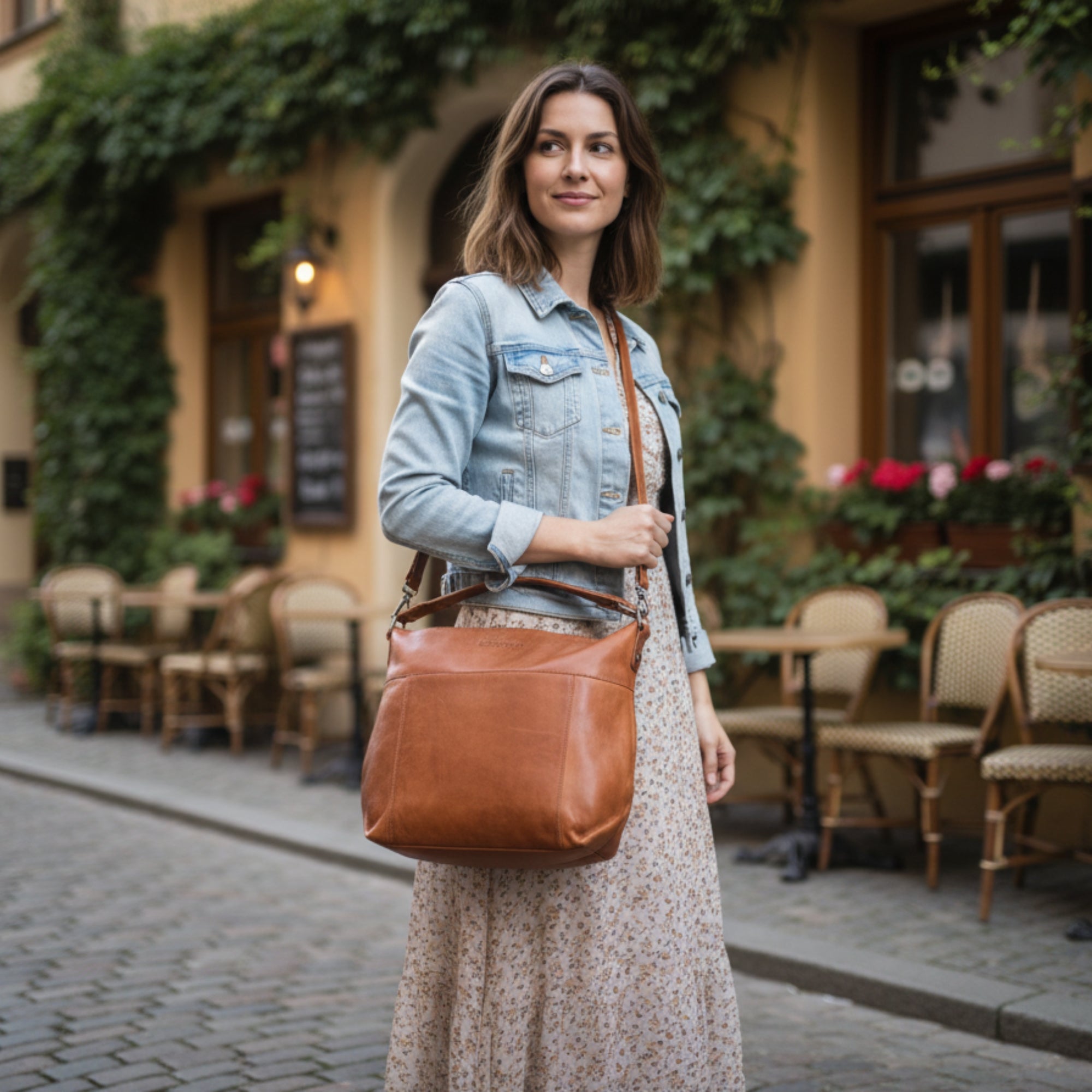 "Reese"  Convertible Shoulder & Sling Bag