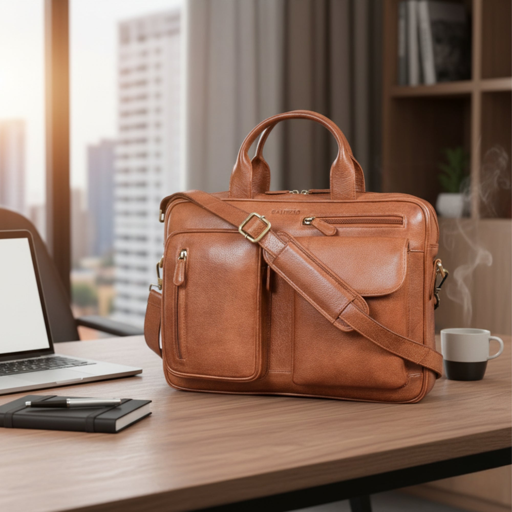 "Walt" Briefcase/ Laptop Bag Bag