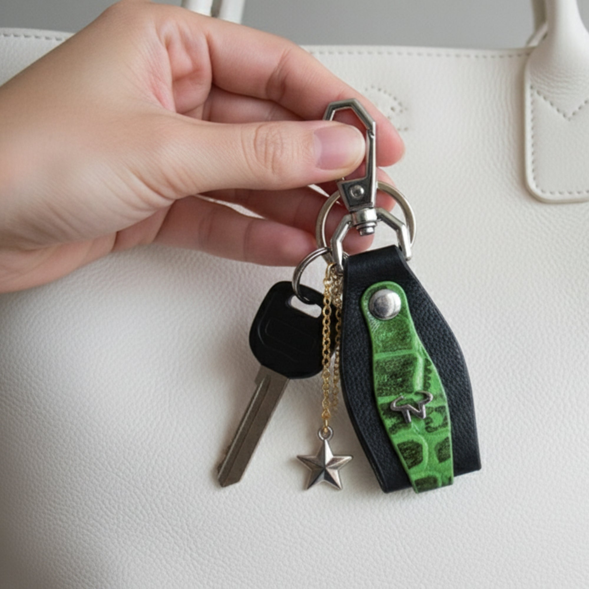 Tala Noir Key Ring