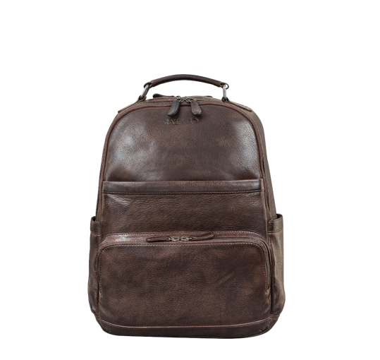 "Brooklyn" Large Leather Laptop Backpack