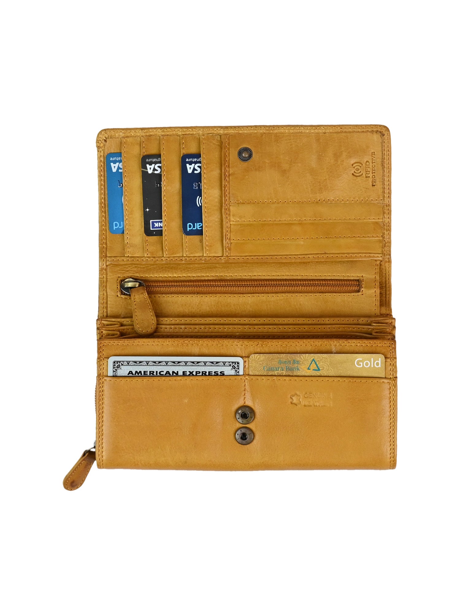 " Siena" Long Women's Wallet by Calfnero Women's Wallet