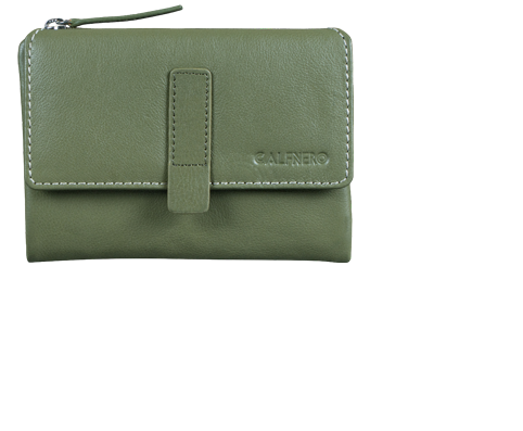 "Everly" Women's Wallet Dark Green.