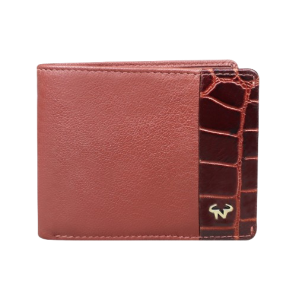 "Vento" Men's Leather Wallet Brown