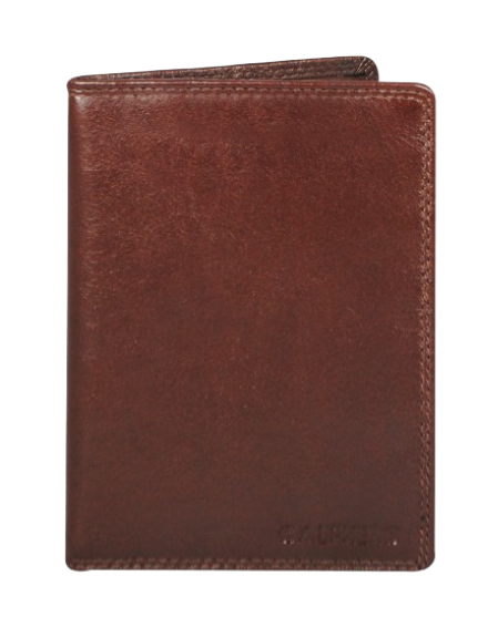 "Casey" Passport Wallet Brown