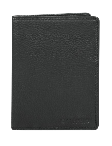 "Casey" Passport Wallet Black