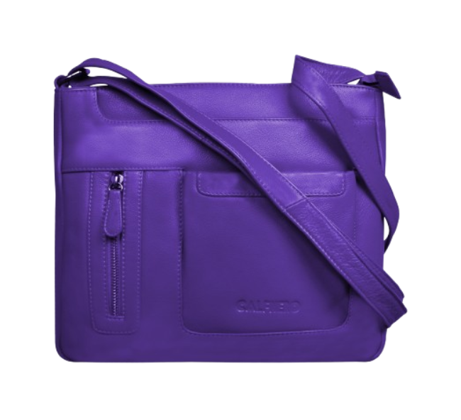 "Olivia" Women's Sling Bag Purple